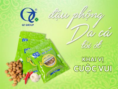 Đậu phộng da cá tỏi ớt